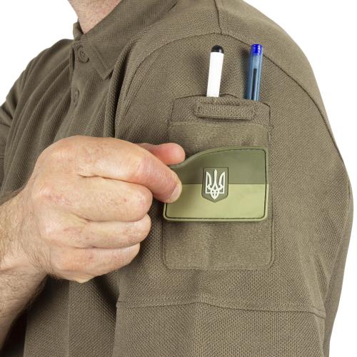 Поло Mil-Tec Polo Shirt Tactical Quickdry 1/2 Arm olive Фото 3